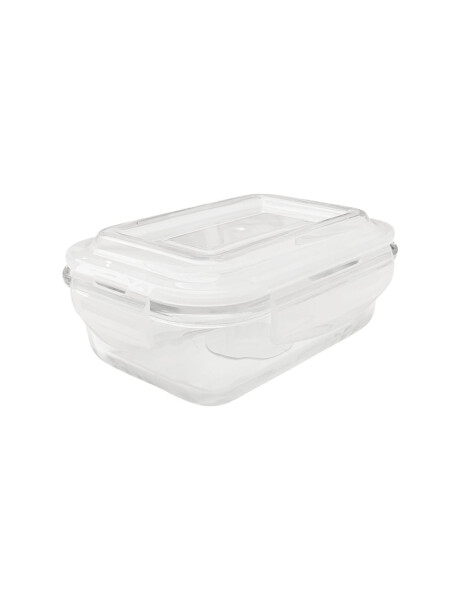 RECIPIENTE RECTANGULAR BOROSILICATO 370ML 15.5X11.5XH5.5CM RECIPIENTE RECTANGULAR BOROSILICATO 370ML 15.5X11.5XH5.5CM