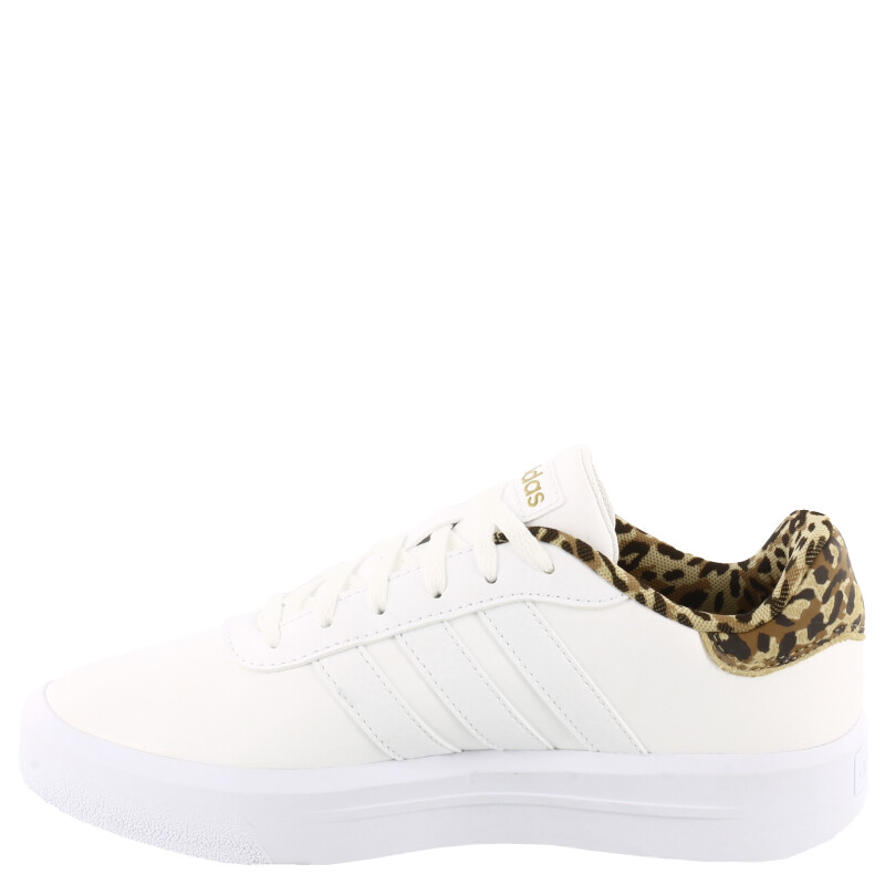 Championes de Mujer Adidas Court Plataforma Wns Blanco - Leopardo