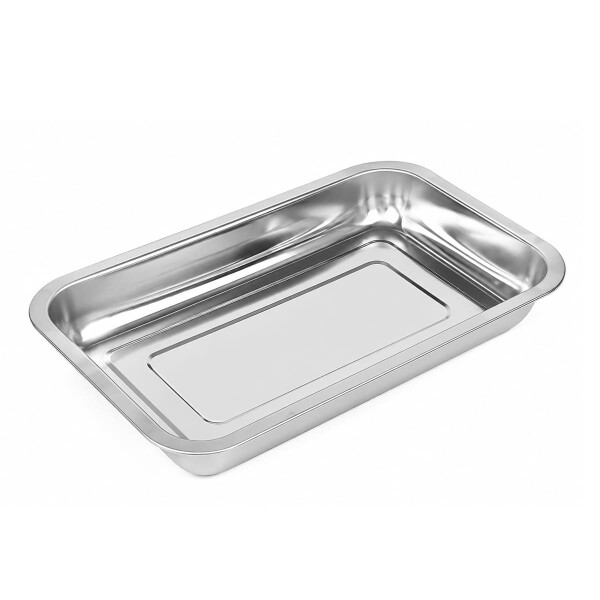 Asadera acero inox 27x20x4.8 cm PRISMA Asadera acero inox 27x20x4.8 cm PRISMA