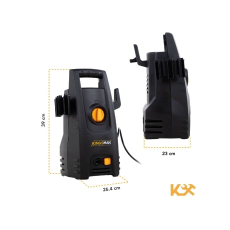Hidrolavadora Kingsman alta presión 1200w + acces 90 bar Hidrolavadora Kingsman alta presión 1200w + acces 90 bar