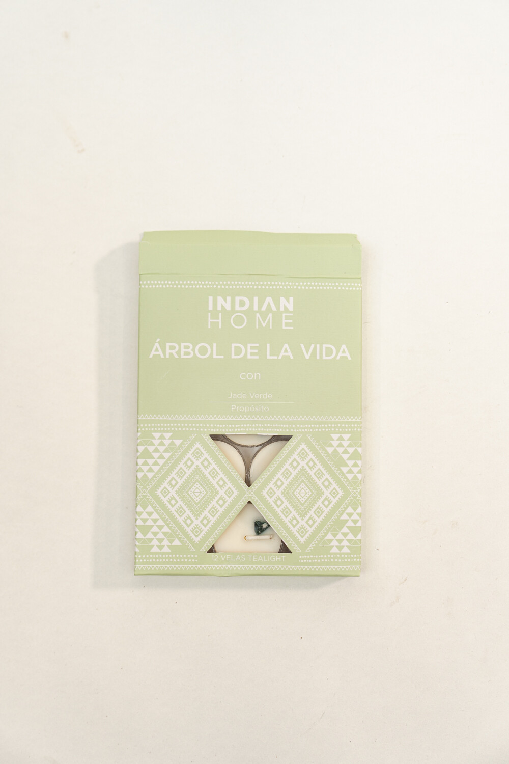 Vela Tealight Boho X 12un. Estampado 5