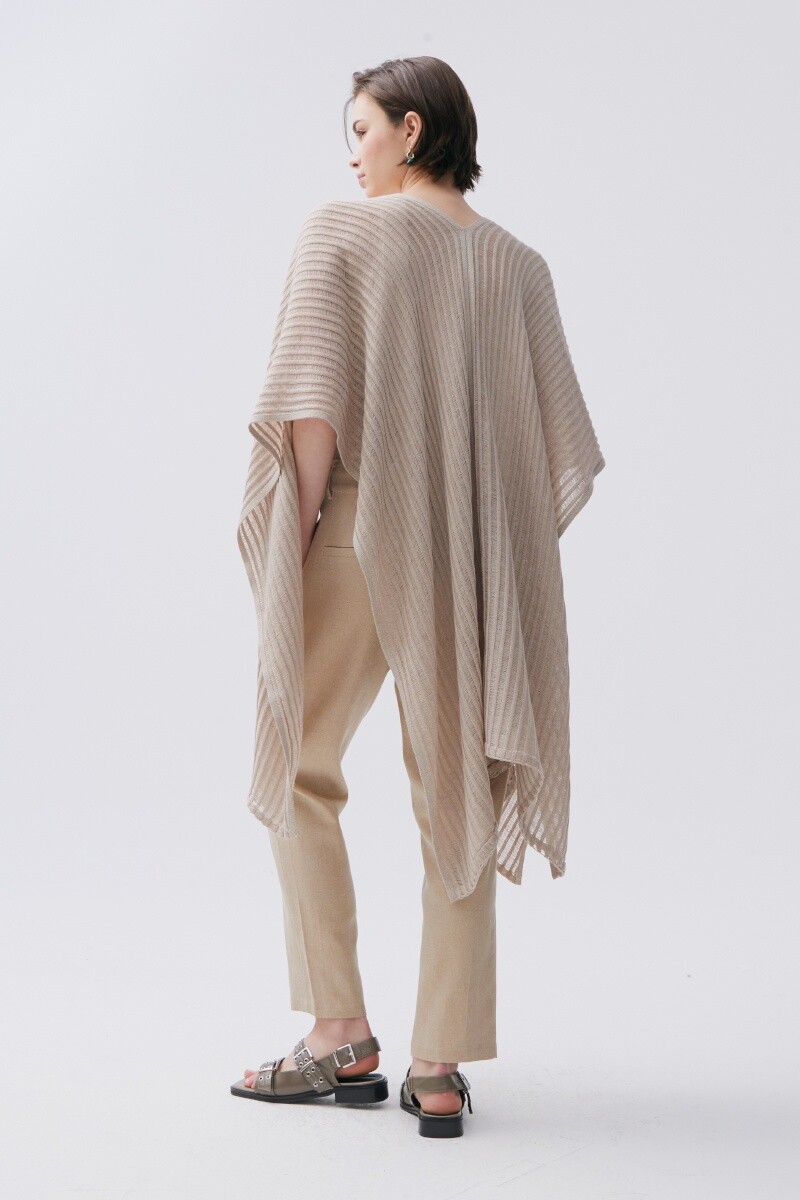 Ruana Candela Beige