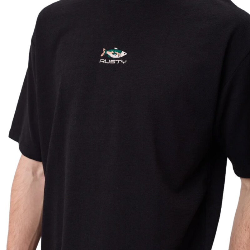 Remera Rusty Walter - Negro Remera Rusty Walter - Negro