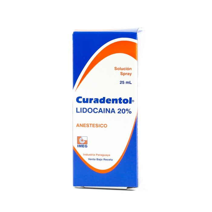 CURADENTOL SPRAY FRASCO X 25 ML. única