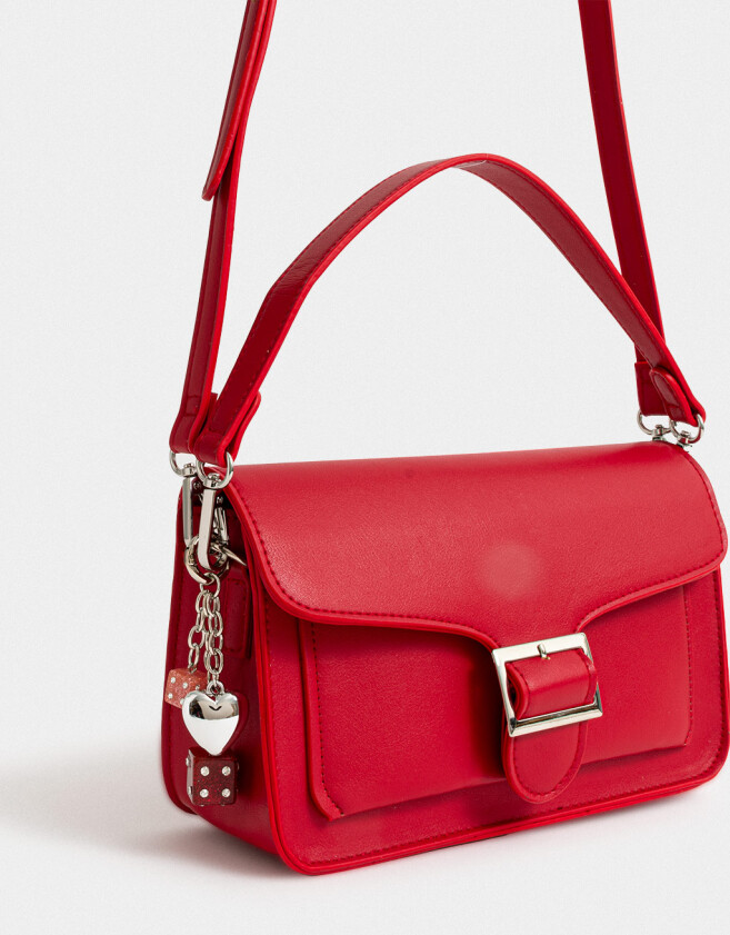 Bandoleras Bandolera Con Solapa - Rojo Medio