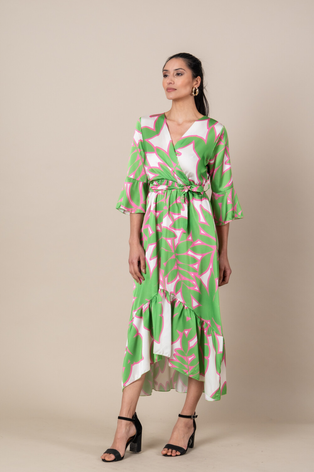 VESTIDO DUO Verde Manzana