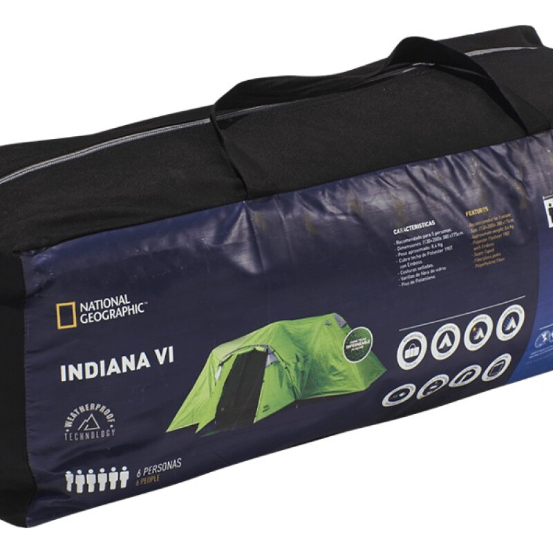 Carpa National Geographic Indiana 6 personas Carpa National Geographic Indiana 6 personas