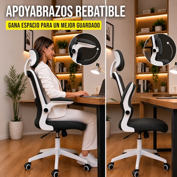 Silla de escritorio Oficina Sillon Ejecutiva Ergonomica Apoyabrazos Regulables IMBACK Color Negro Silla de escritorio Oficina Sillon Ejecutiva Ergonomica Apoyabrazos Regulables IMBACK Color Negro