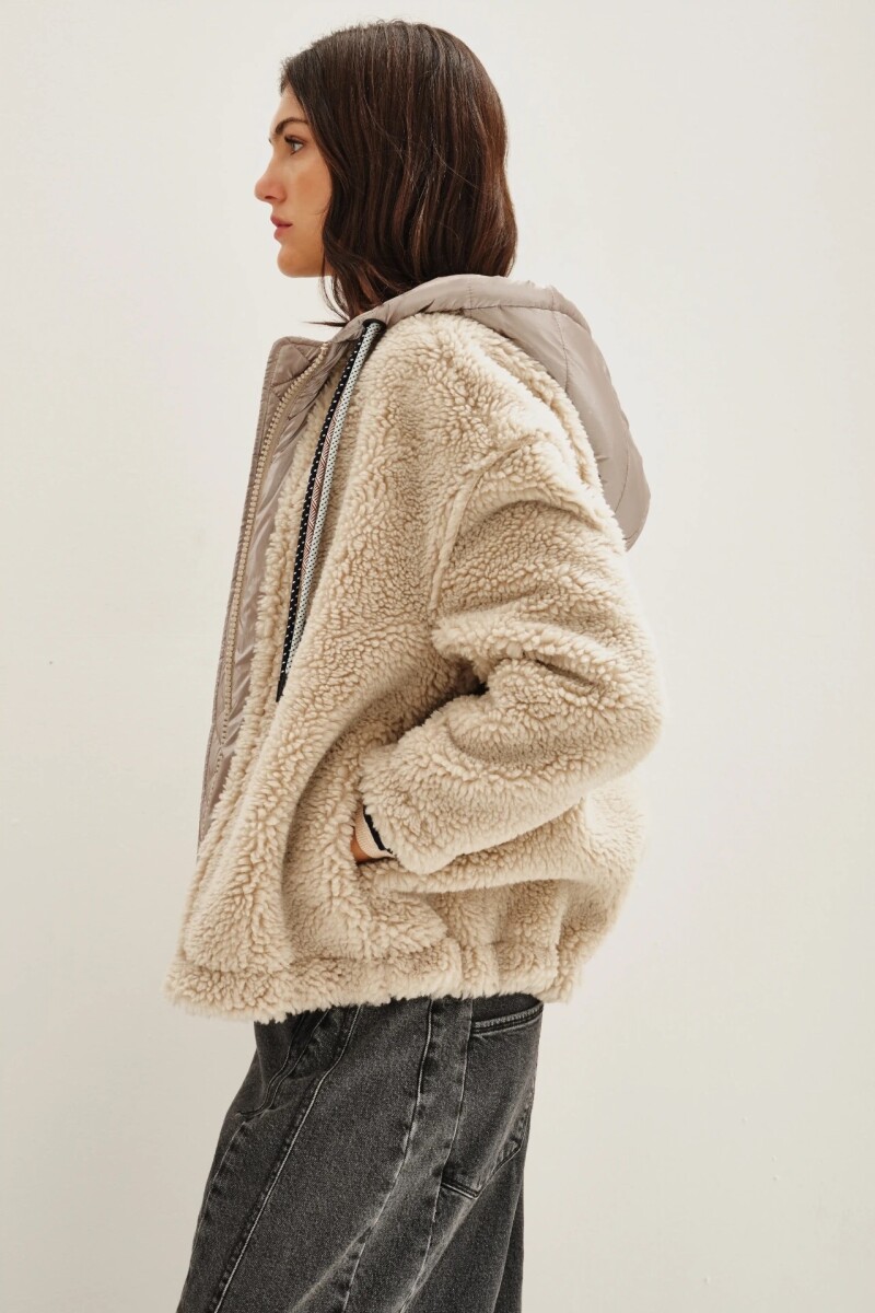 Campera Alaska Crudo