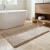 Alfombra Baño con Pelo Largo Home Class 40 x 60 cm NATURAL