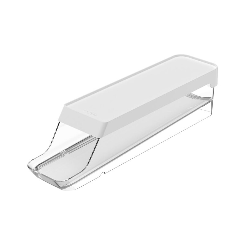 Huevera Organizador de huevos Roll Clear 7 un. Blanco OU Huevera Organizador De Huevos Roll Clear 7 Un. Blanco Ou