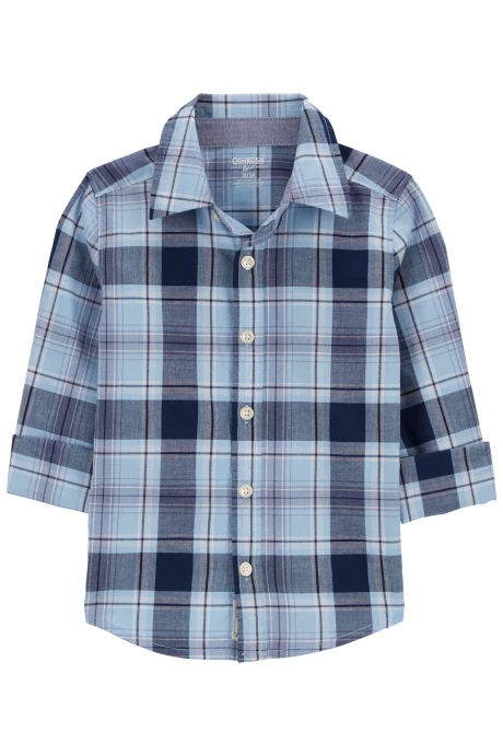 Camisa de algodón, diseño a cuadros. Talles 2-5T Camisa de algodón, diseño a cuadros. Talles 2-5T