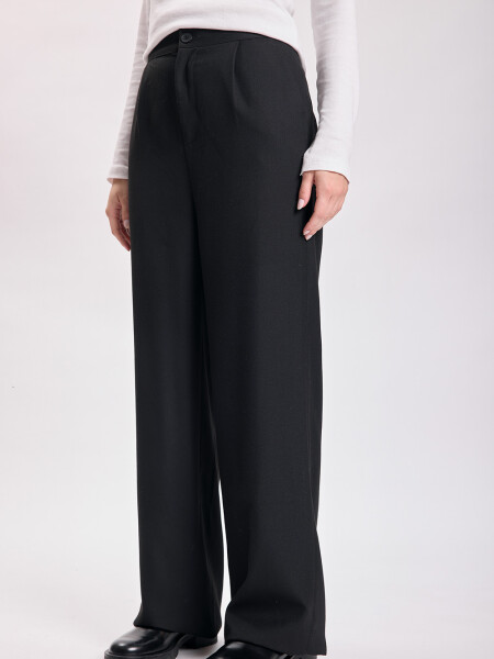 Pantalón de vestir ancho Negro