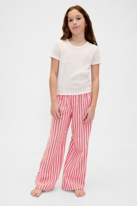 Pijama Pantalón Niño Fs Red Stripe