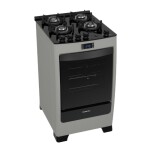 COCINA S/GAS - TERMOCUPLA- MESA VIDRIO - ENC. ELEC.- AUTO LIMP. negro