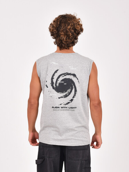 MUSCULOSA SPIR GRIS MELANGE M