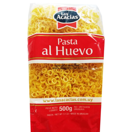 FIDEOS AL HUEVO ARITOS LAS ACACIAS 500 GR FIDEOS AL HUEVO ARITOS LAS ACACIAS 500 GR