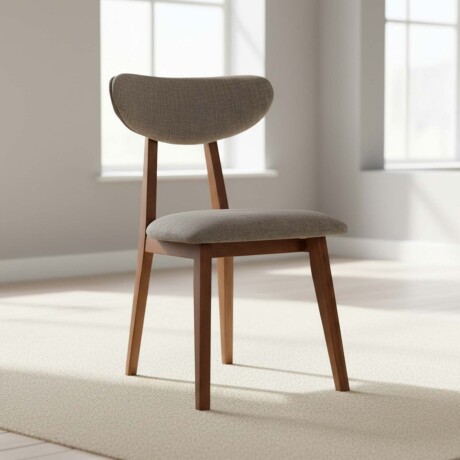 SILLA DE COMEDOR MDF-Y-MADERA GRIS ALDANA