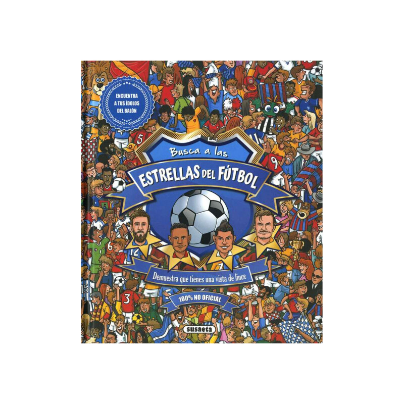 Libro Busca a las estrellas del fútbol Libro Busca a las estrellas del fútbol