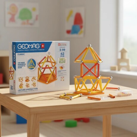 Juego Magnético Classic Geomag 42 Piezas Juego Magnético Classic Geomag 42 Piezas