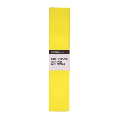 Papel Crepe Campus Amarillo