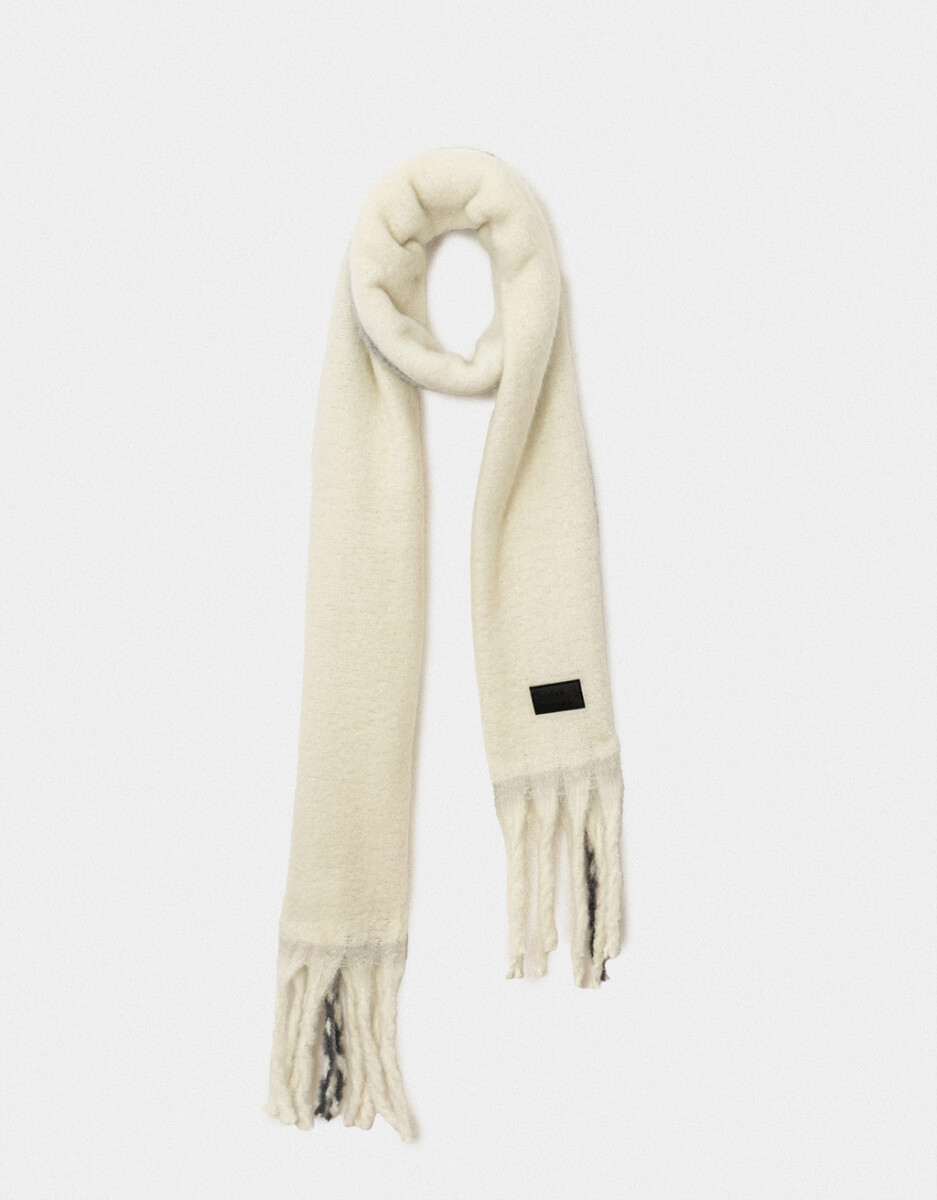 Bufanda Tejida Colorblock 