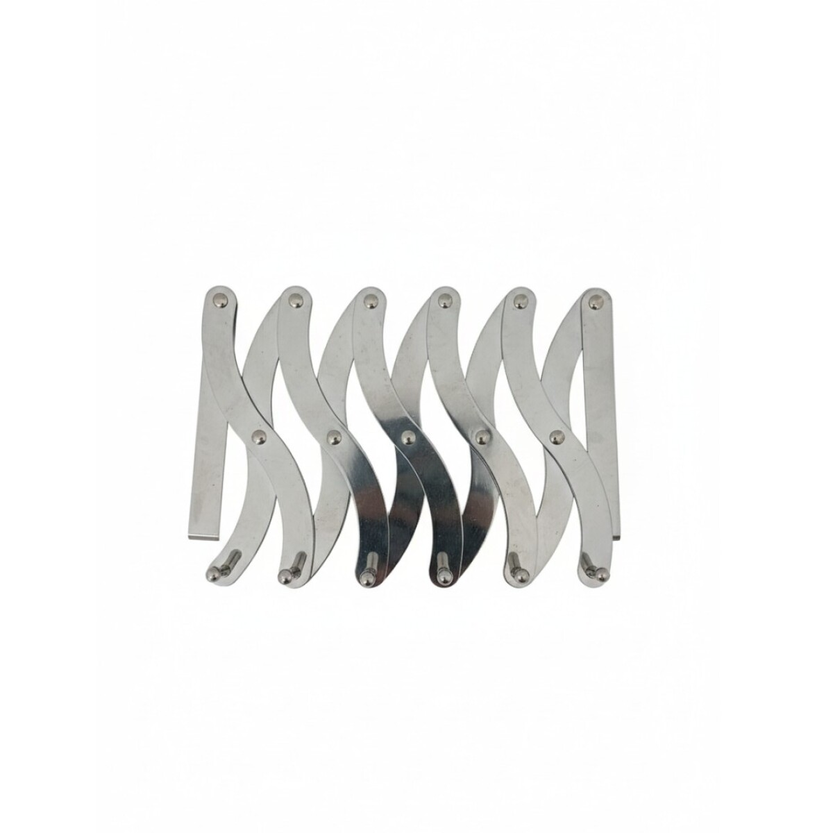 GANCHO ORGANIZADOR INOX P/PUERTA 