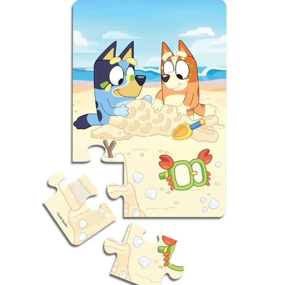 Puzzle Infantil Progresivo – Bluey 12/20/30 Piezas PUZZLE PROGRESIVO 12, 20 Y 30 PIZAS BLUEY