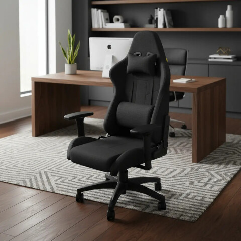 Silla Gamer Corsair Tc100 120kg SILLA CORSAIR TC100 FABRIC NEGRO