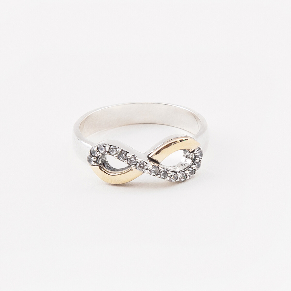 Anillo Infinity 3 - Plata y Oro 
