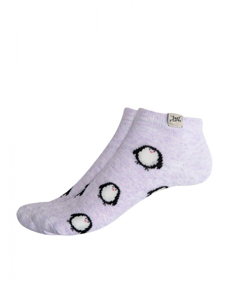 Media Pingüino Lavanda