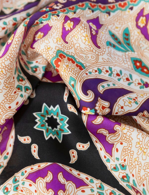 Bandana Arabescos NEGRO/MULTI