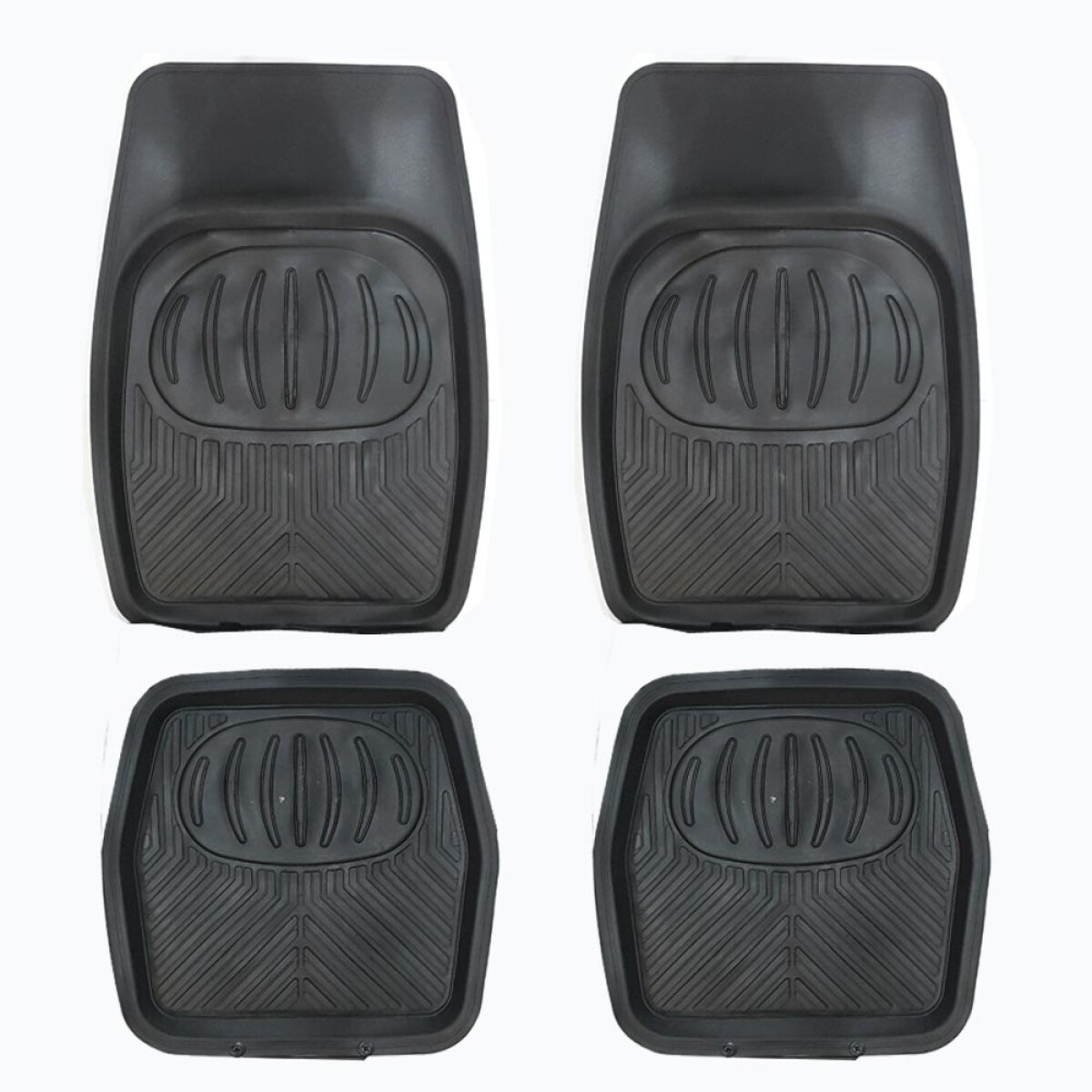 ALFOMBRAS - JGO. 4 PIEZAS PVC TIPO BANDEJA RIGIDA WESTON 