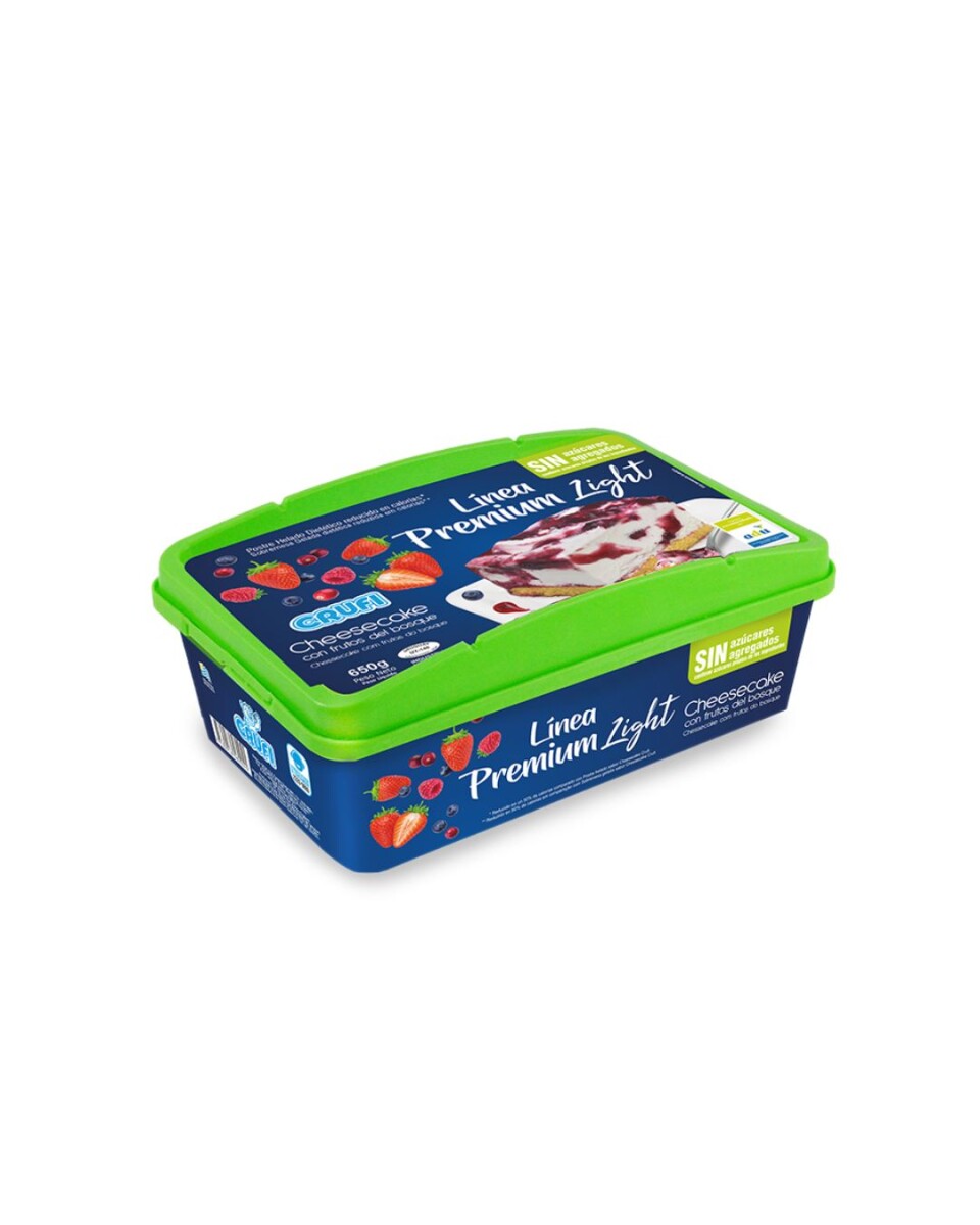 CRUFI LIGHT PREMIUM 1L CHEESECAKE FRUTOS BOSQUE 
