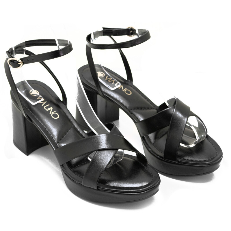 Sandalia VIA UNO de Mujer - 940001 Negro