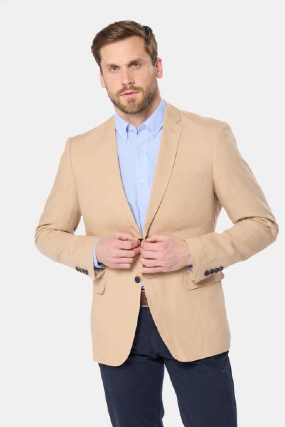 SACO DE LINO Beige