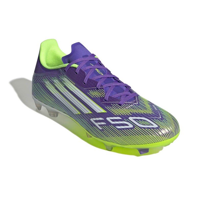 Adidas F50 League Fg/mg Violeta-verde Fluo