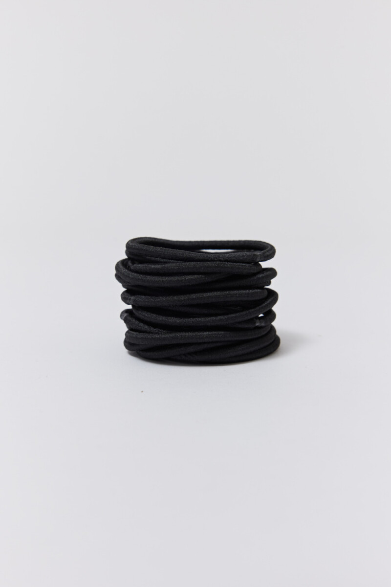 Pack x 20 gomitas finas - Negras 