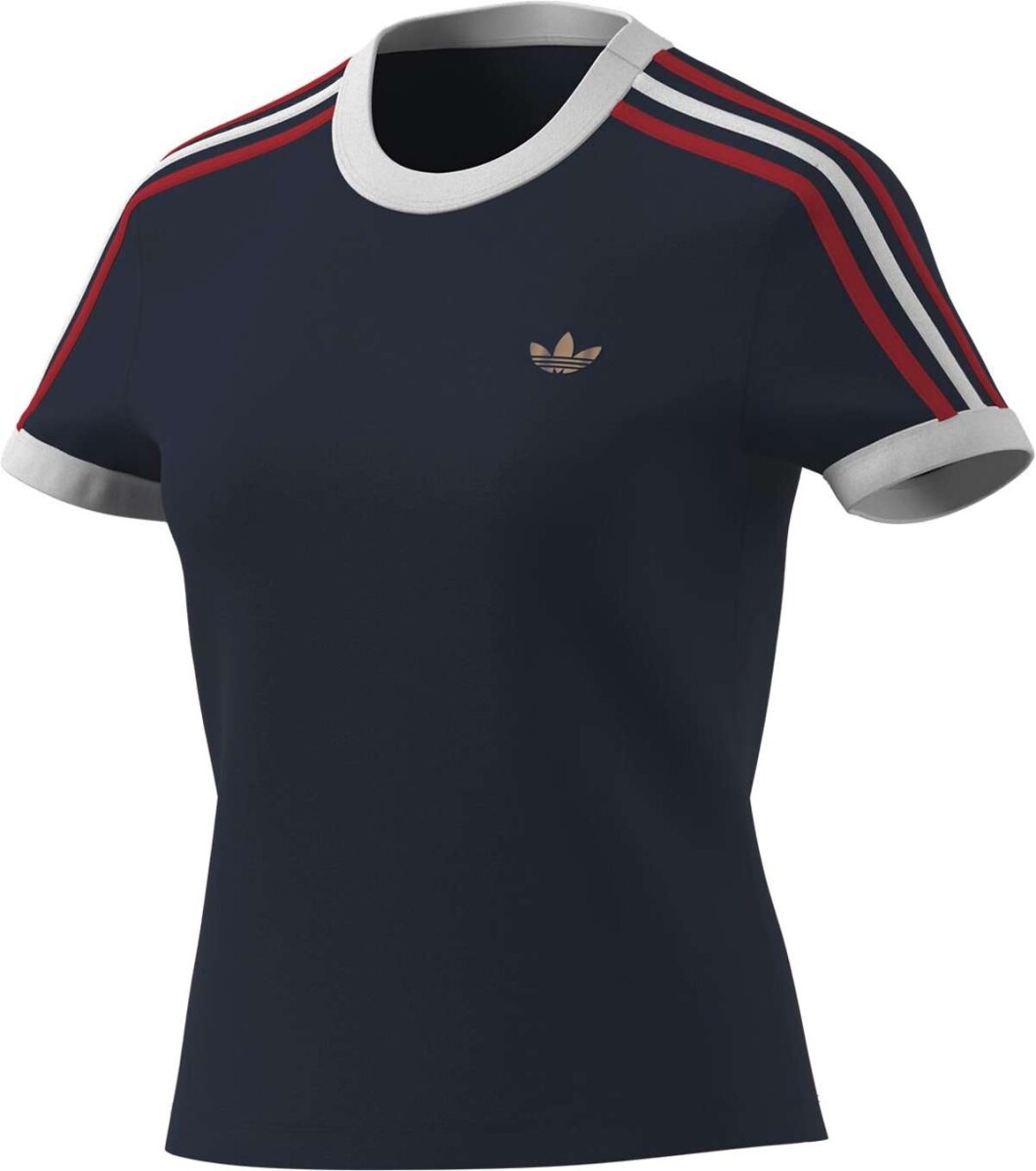 Remera 3S Tee Slim de Mujer - azul 