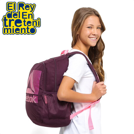 Mochila Infantil Reebok Foundation Varios Colores 24L Violeta