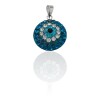 Dije Colgante Ojo Protector-Plata 925-Piedra zirconia-CP3575 Conpiedra
