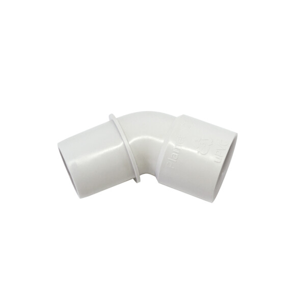Codo desvío 32mm p/bajada contador de UTE PLCD32 C36128