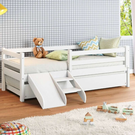 Cama marinera 1 Plaza Infantil Blanco