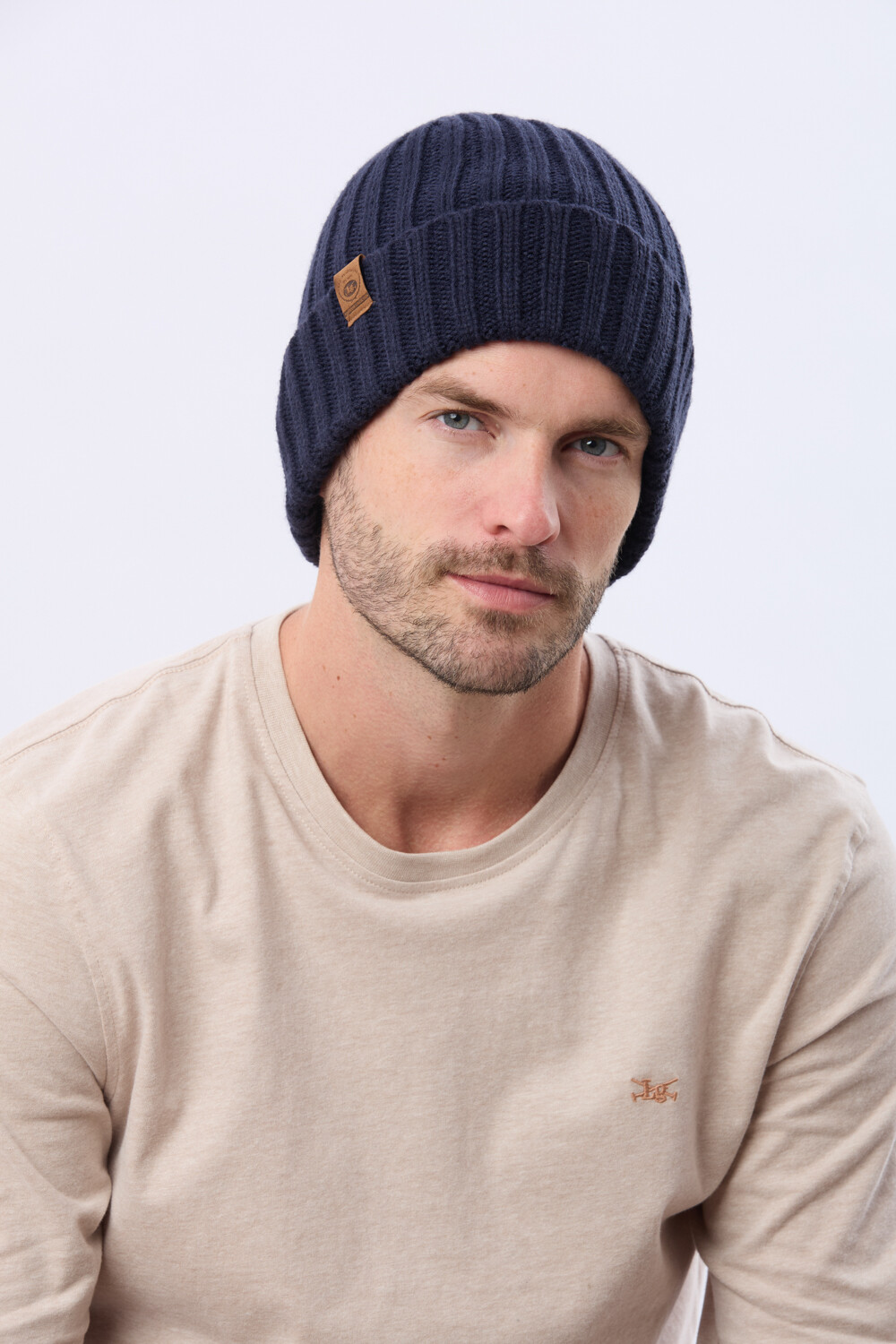 GORRO TEJIDO Azul