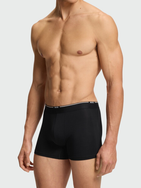 BOSS - Pack 3 Boxer Bamboo Briefs Negro