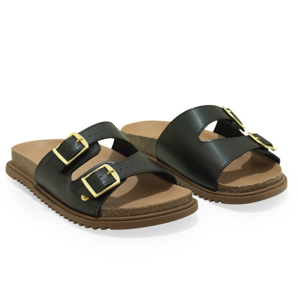 Sandalias Molekinha Zuecos de Mujer - 2357.103-20384 Negro-nude