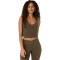 Bras Training Nagino Flex Bra Top Mujer Kuriiro Brown