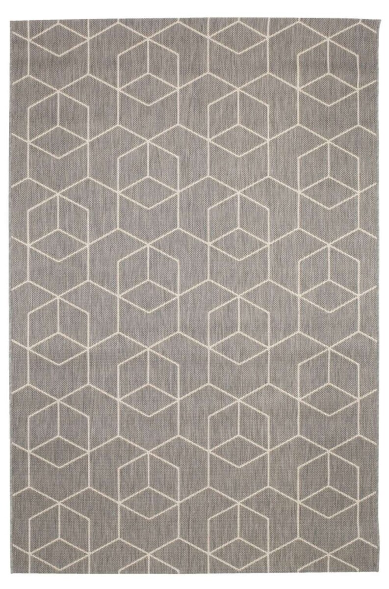 Alfombra Balsatre 160X230 - Gris/Blanco 