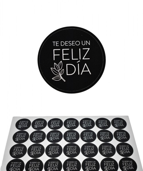 Stickers feliz dia plancha DISEÑO 4
