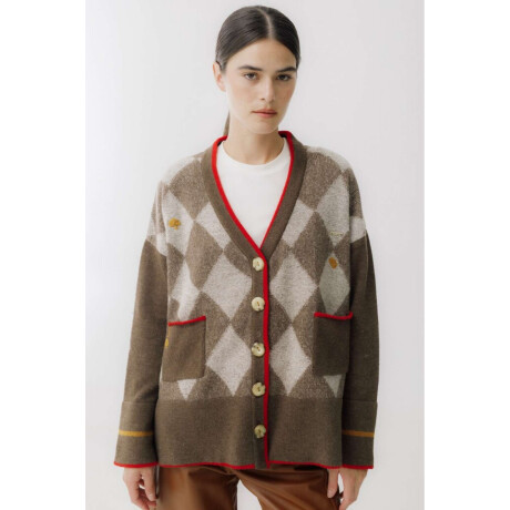 Saco Naipe Chocolate